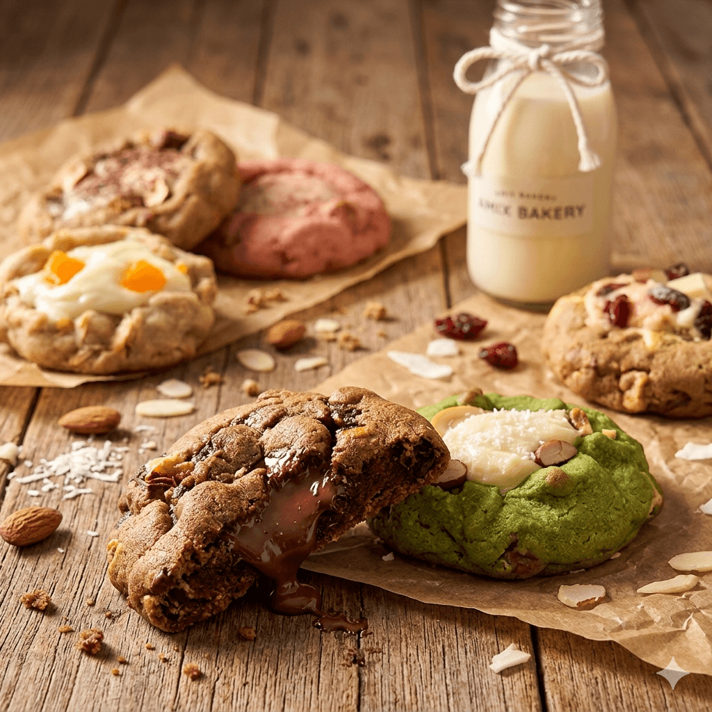 Freshly baked artisan cookies from Amix Bakery